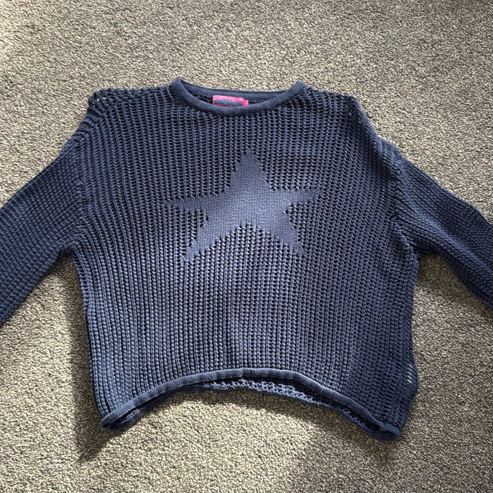 Edikted see through star hoodie